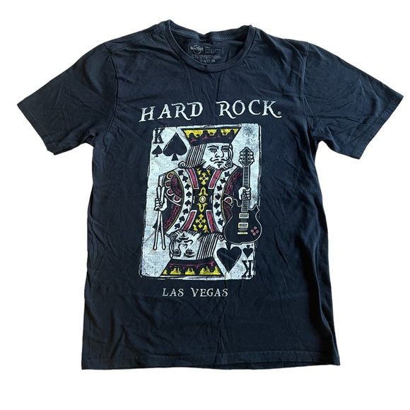 Hard Rock Cafe | Shirts | Hard Rock Vegas Tshirt Size S King Of Spades